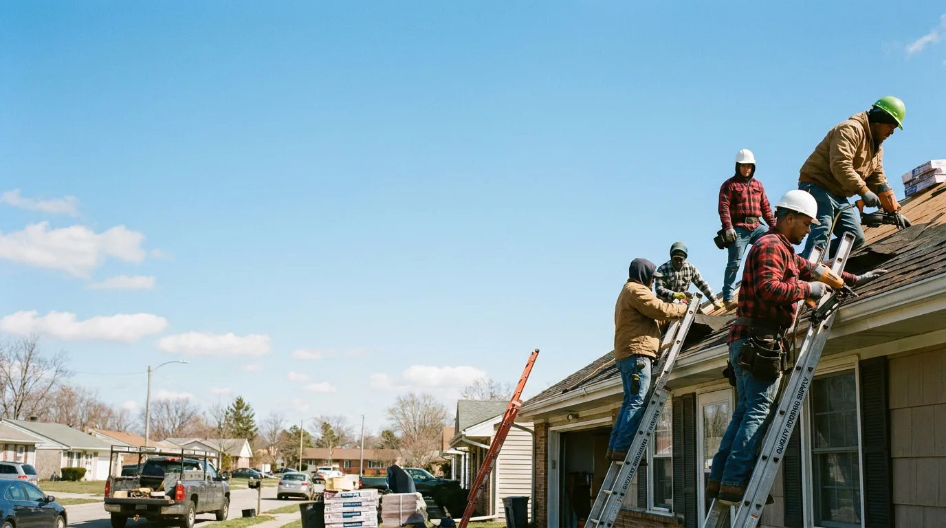 Roofing in Vauxhall, NJ near me